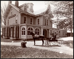 La posada Woodmansten, Westchester, Nueva York, 1901